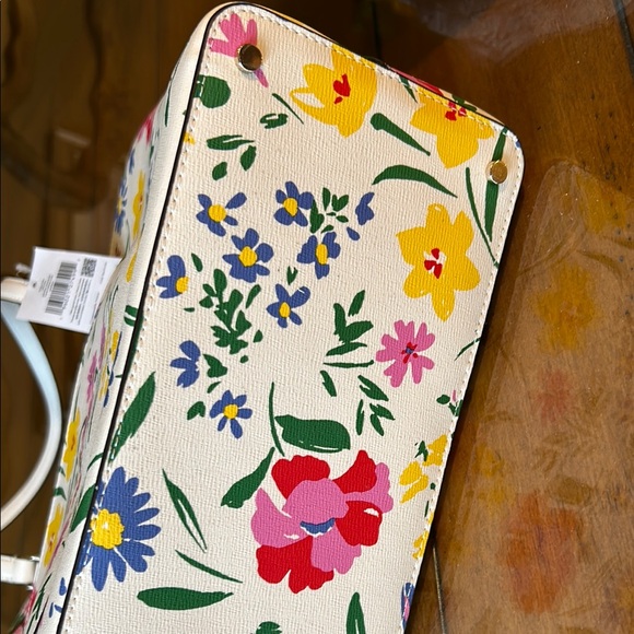 Kate Spade Floral Tote Bag - Multicolor new with tags - Picture 6 of 6
